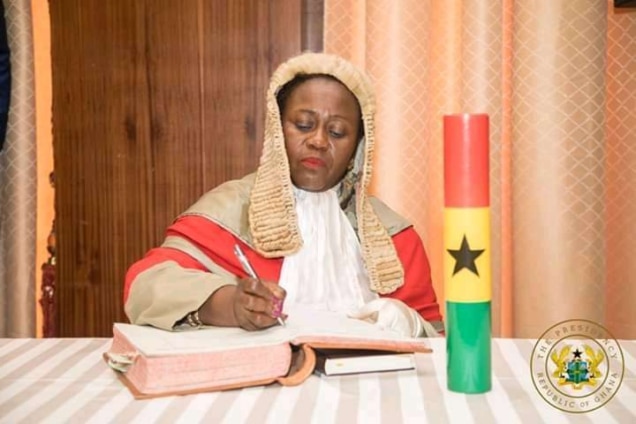 Akufo-Addo nominates Justice Gertrude Torkornoo as the new Chief Justice.
