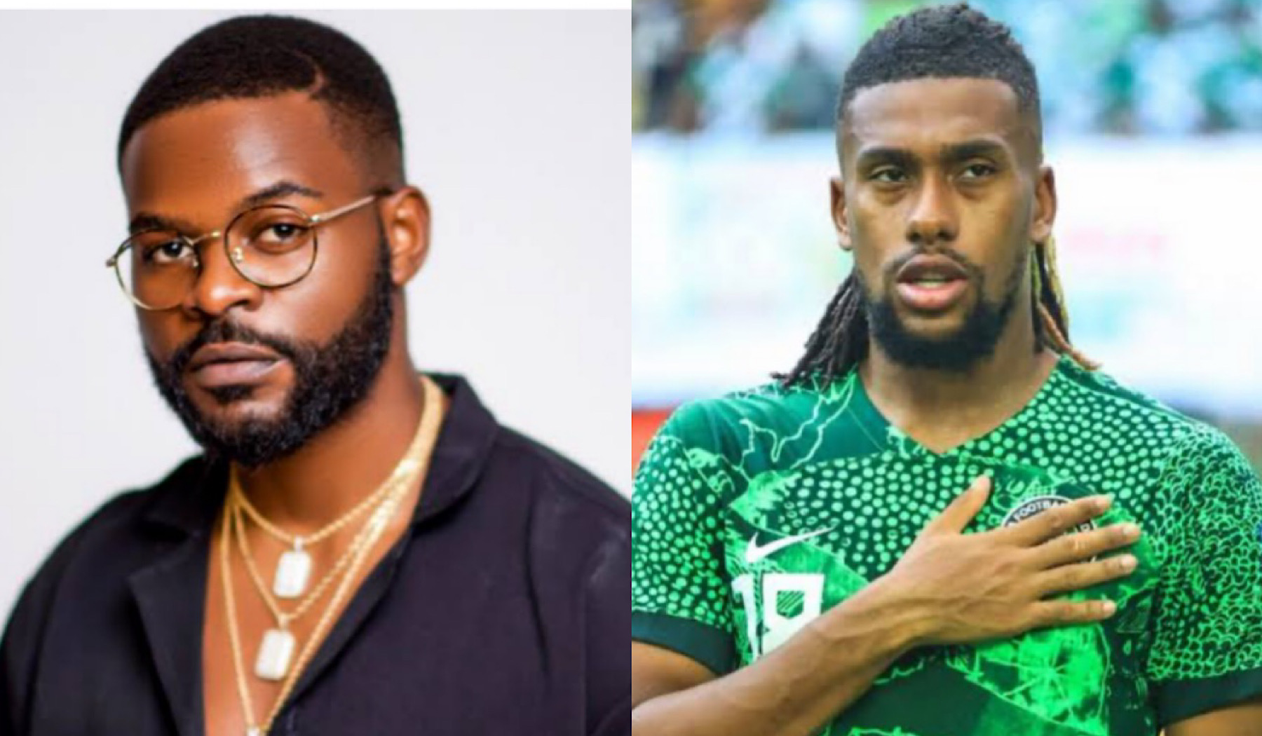 AFCON: Singer Falz Defends Alex Iwobi, Criticizes Quickness to Turn Against Own Players