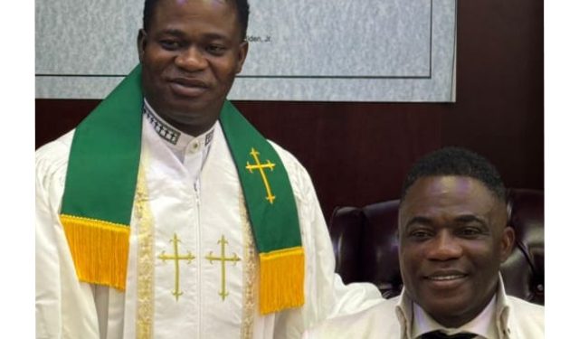 Great Ampong ordained Reverend Minister in the US