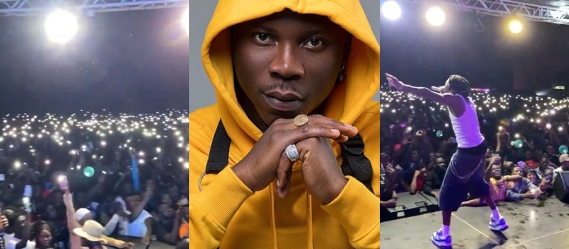 [+Video] Stonebwoy Electrifies UEW’s ‘Campus Go Rock’ Festival: An Unforgettable Night!