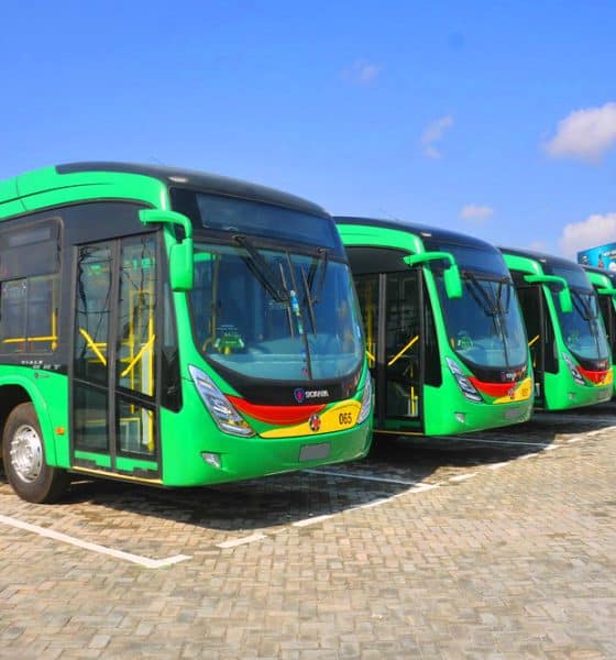 Aayalolo Buses Take New Route Through Accra Traffic Under Contra-Flow System
